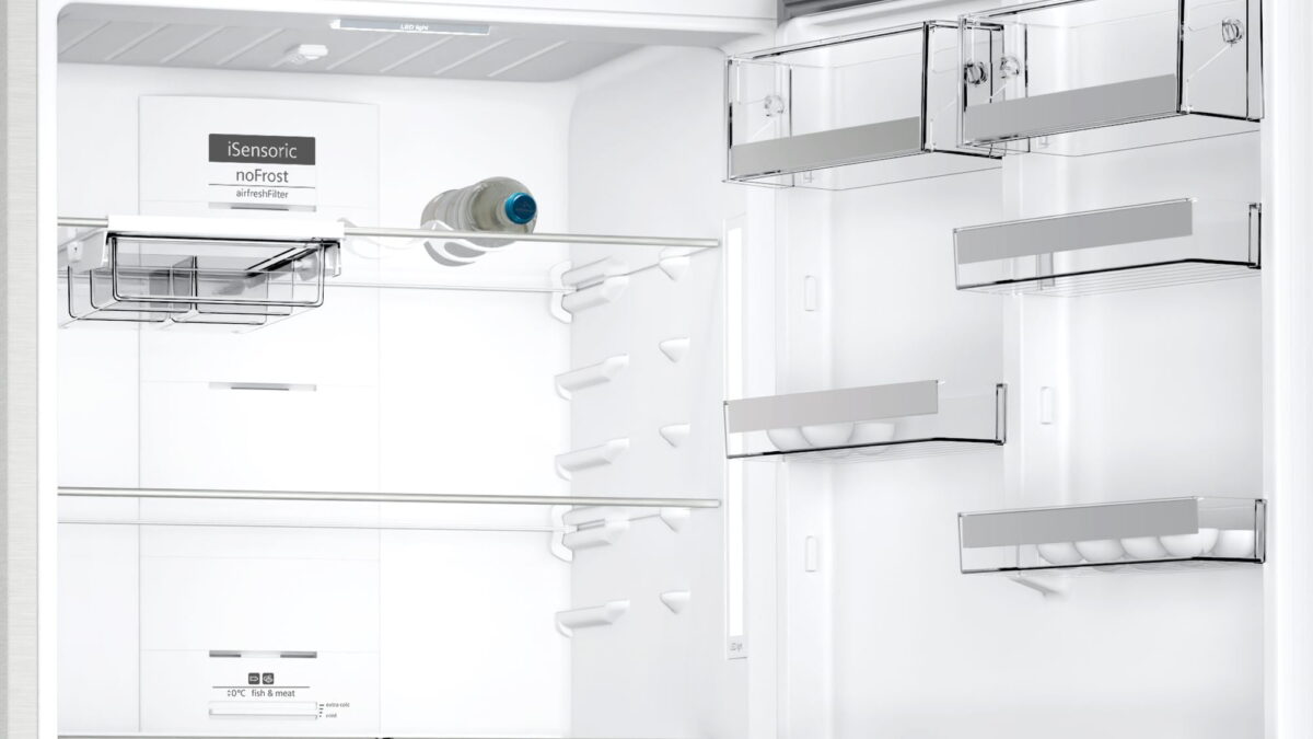 Siemens KG76APIF0N iQ700 Alttan Donduruculu Buzdolabı 186 x 75 cm Kolay temizlenebilir Inox