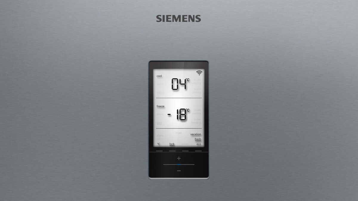 Siemens KG76NAIF0N iQ500 Alttan Donduruculu Buzdolabı 186 x 75 cm Kolay temizlenebilir Inox
