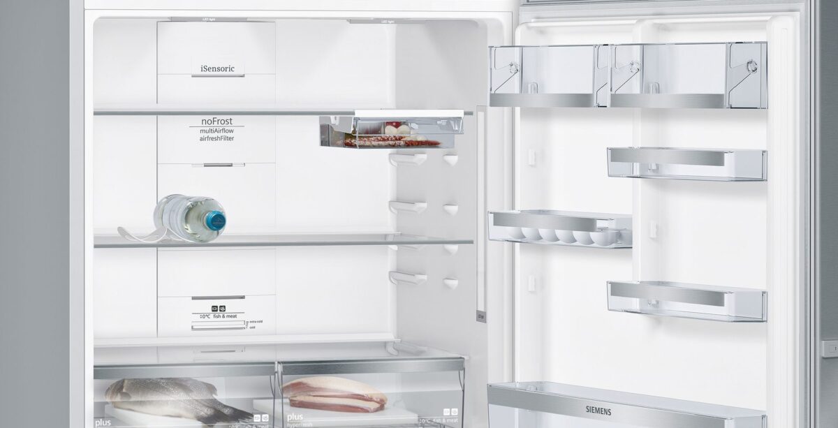 Siemens KG86NAID1N iQ500 Alttan Donduruculu Buzdolabı 186 x 86 cm Kolay temizlenebilir Inox