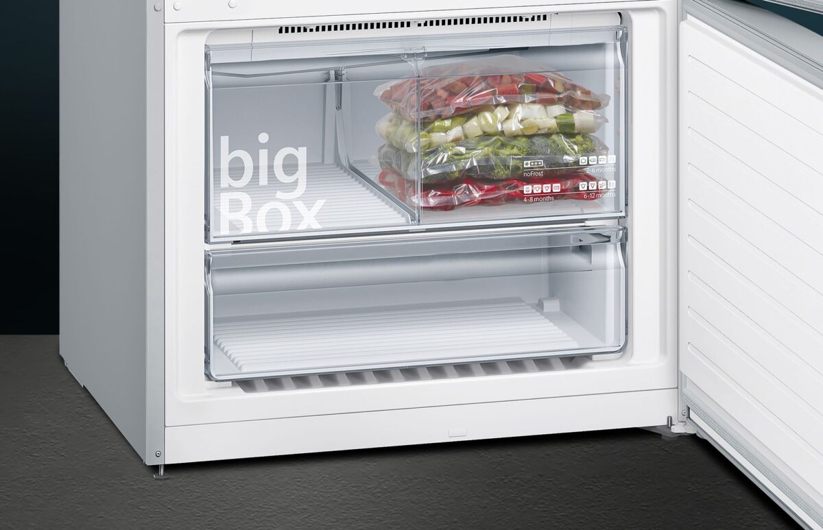 Siemens KG86NAID1N iQ500 Alttan Donduruculu Buzdolabı 186 x 86 cm Kolay temizlenebilir Inox