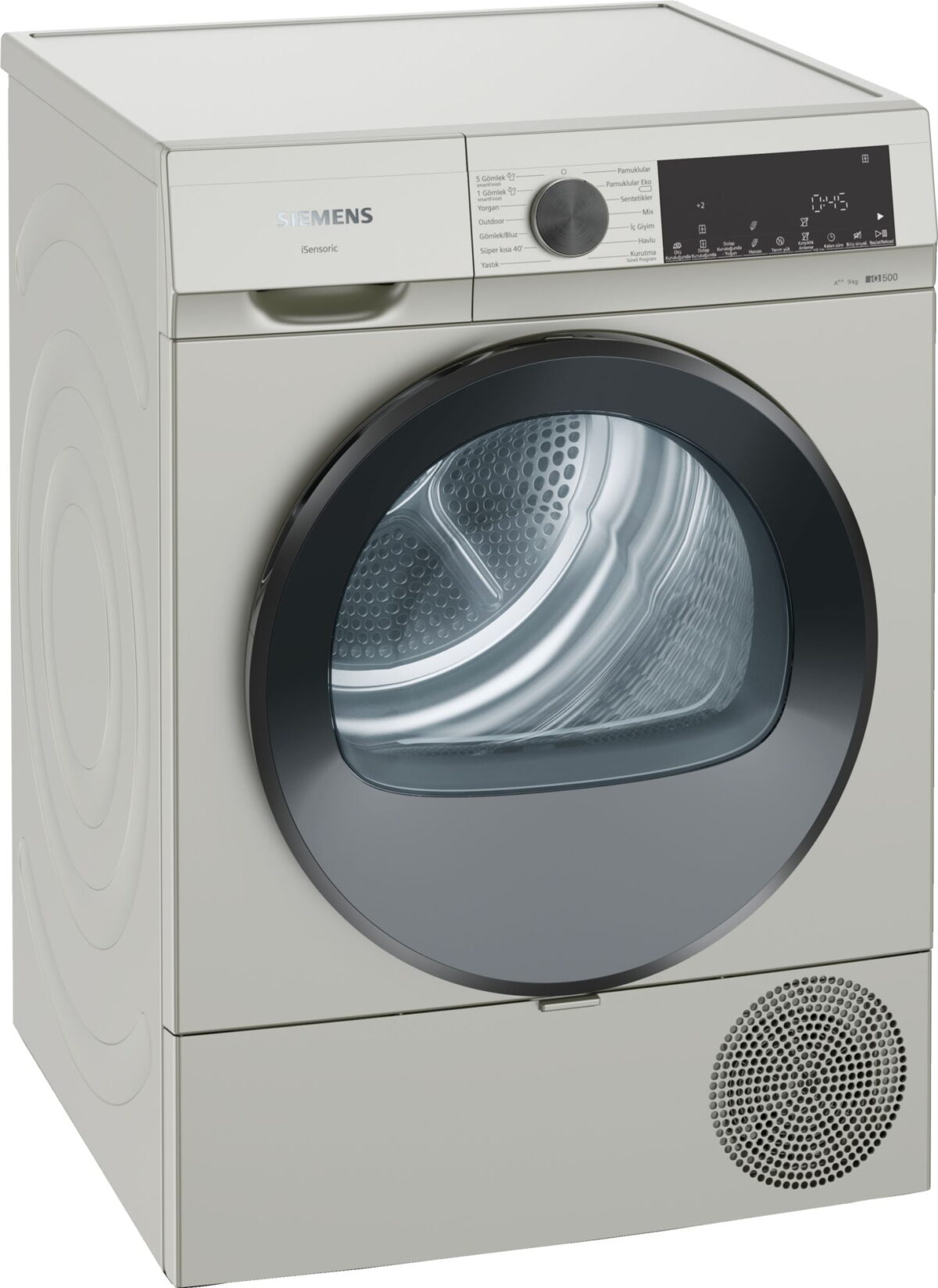 Siemens WT45W41STR iQ500 Isı Pompalı Kurutma Makinesi 8 kg silver