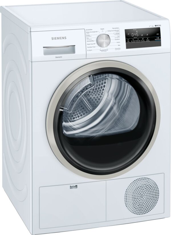Siemens WT45H201TR iQ300 Isı Pompalı Kurutma Makinesi 8 kg