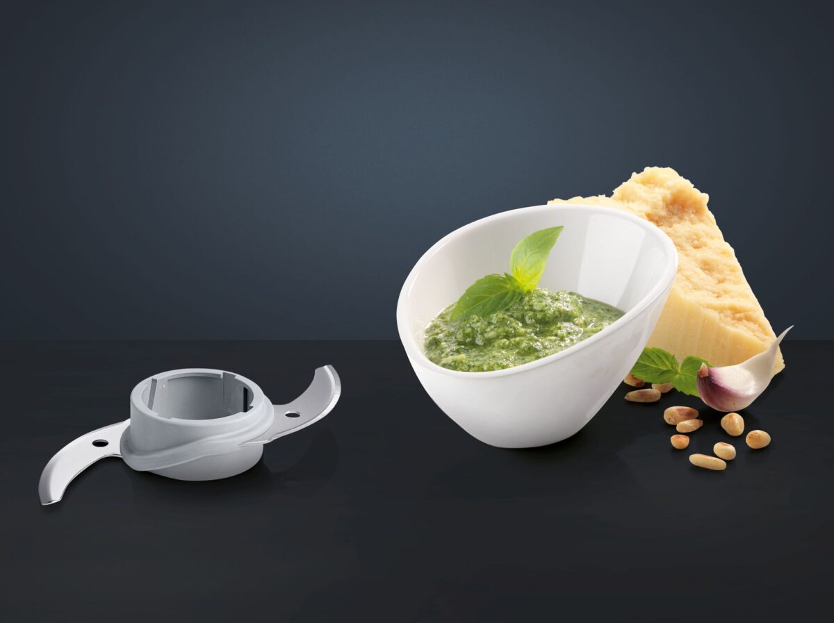 Siemens MK3501M Mutfak Robotu MultiTalent 3 800 W siyah, Brushed stainless steel