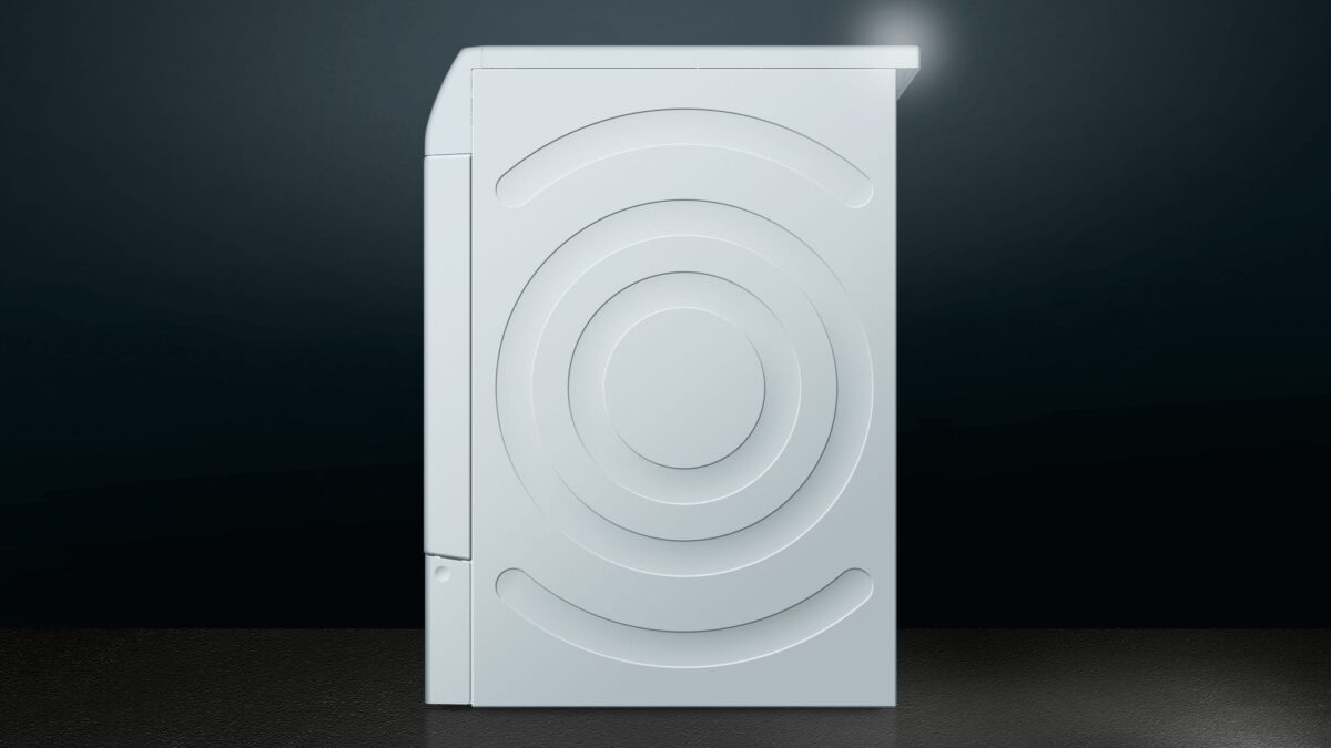 MCSA01987676_Sidewall_T27_SI_White_def Siemens WT47XEH0TR iQ700 Isı Pompalı Kurutma Makinesi 9 kg