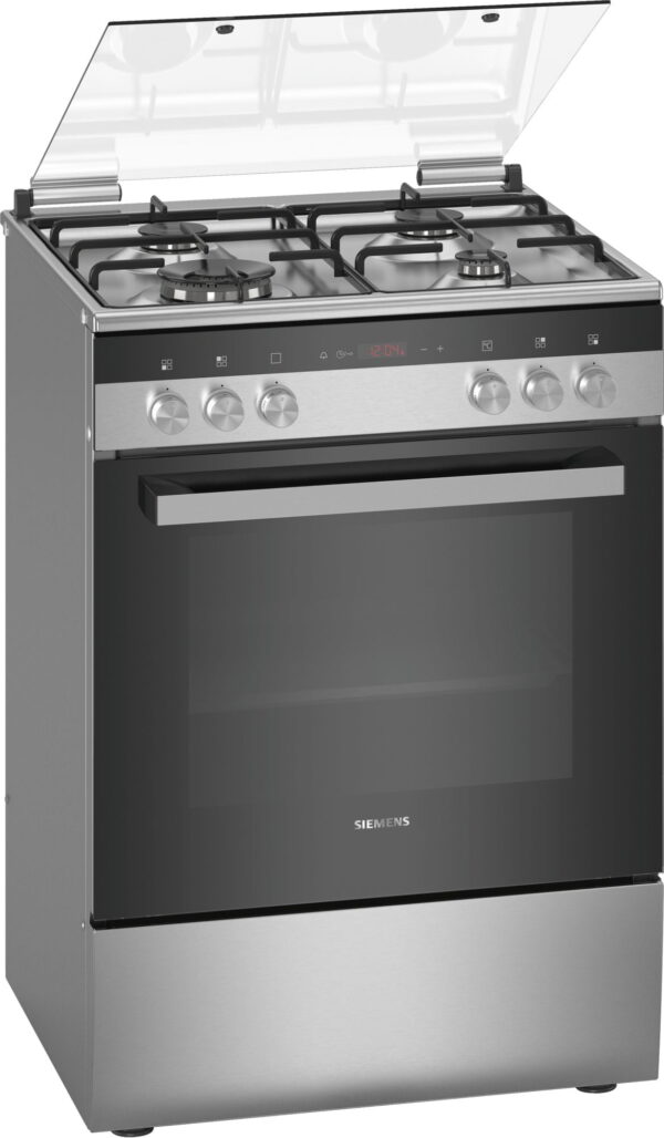 MCSA02454470_116_FS_HX9R31H50T_Siemens_S590_Inox_def Siemens HW9S5BI40T iQ300 Gazlı/Elektrikli Solo Fırın paslanmaz çelik