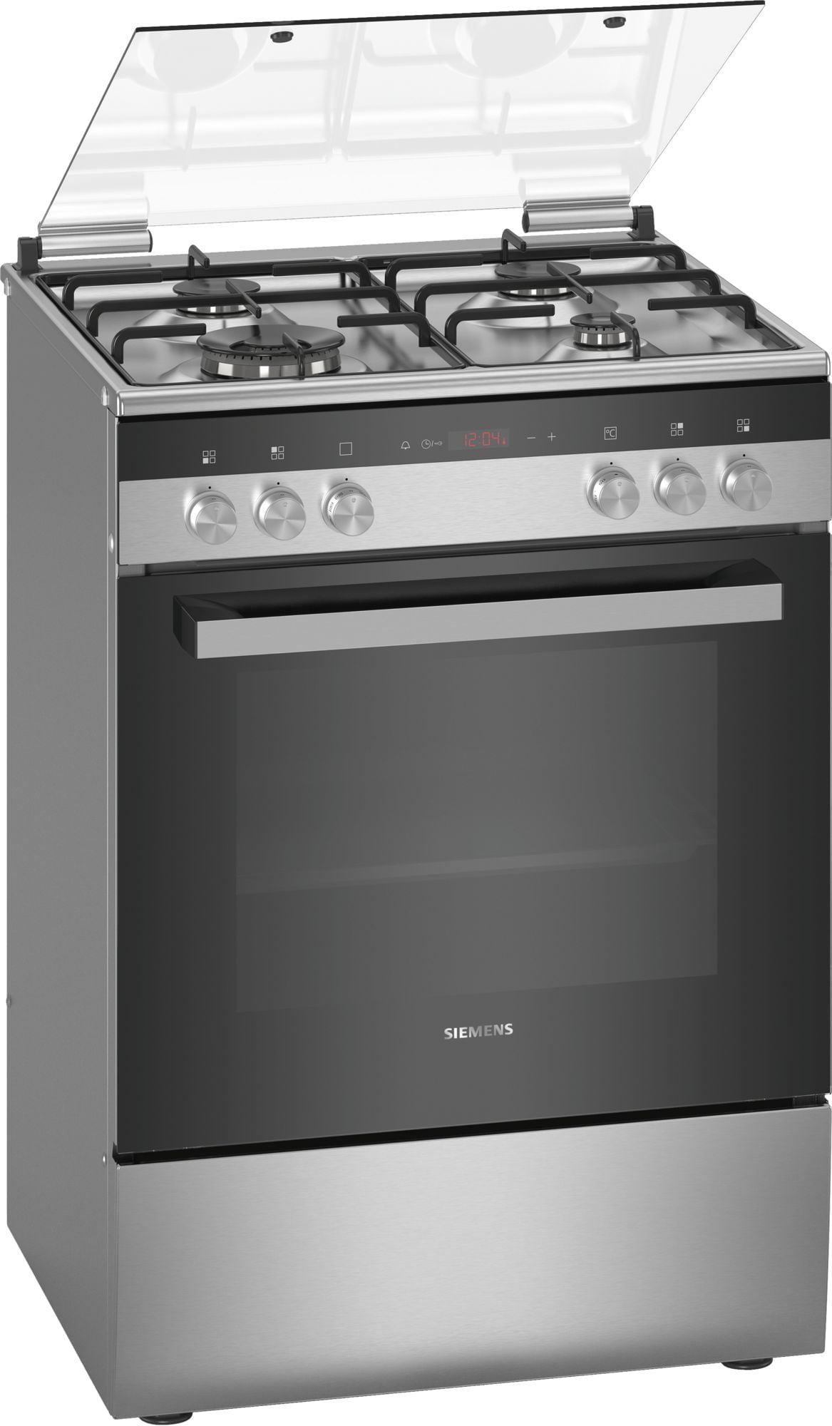 MCSA02454470_116_FS_HX9R31H50T_Siemens_S590_Inox_def Siemens HW9S5BI40T iQ300 Gazlı/Elektrikli Solo Fırın paslanmaz çelik