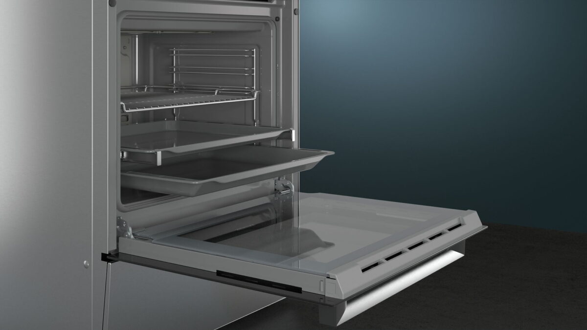 MCSA02538508_116_FS_HX9R31H50T_Siemens_S590_Inox_PGA3_def Siemens HW9S5BI40T iQ300 Gazlı/Elektrikli Solo Fırın paslanmaz çelik