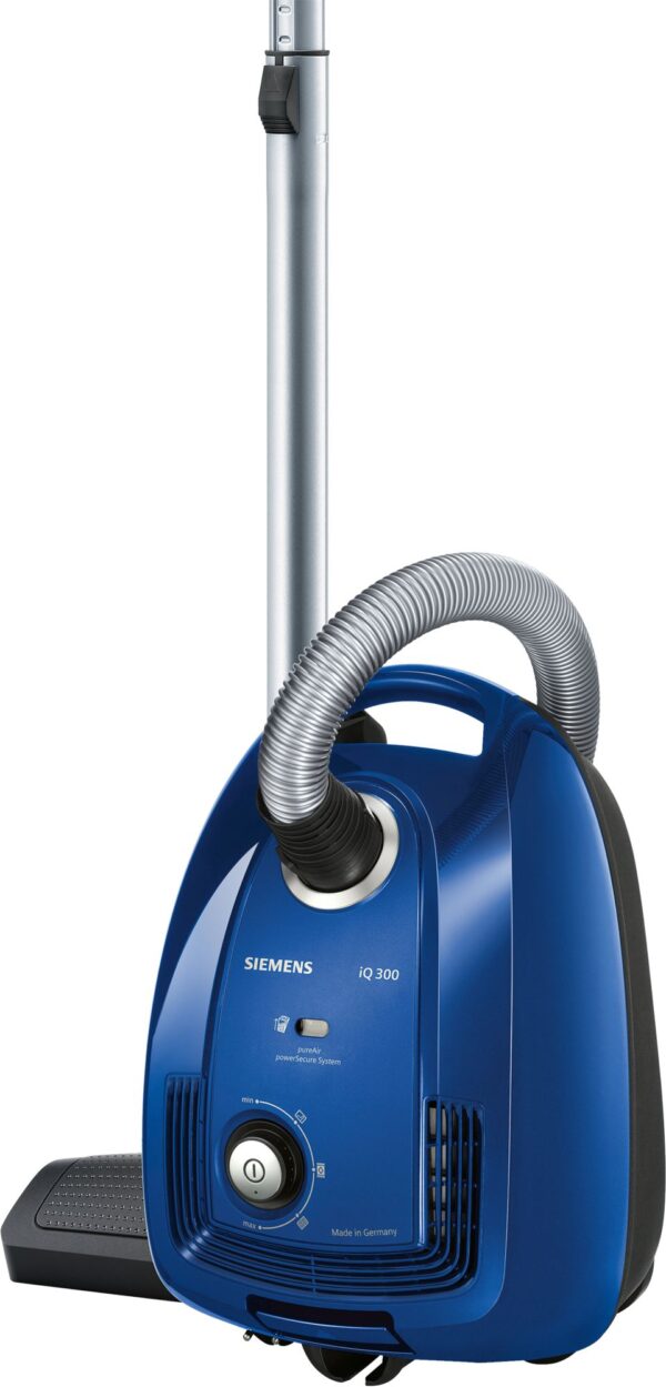 MCSA02646817_i8143_2003311_VSC3A330_korr_def Siemens VSC3A330 iQ300 Toz torbalı Süpürge mavi