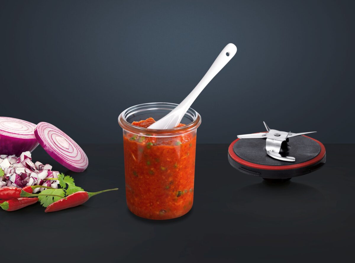 Siemens MK3501M Mutfak Robotu MultiTalent 3 800 W siyah, Brushed stainless steel