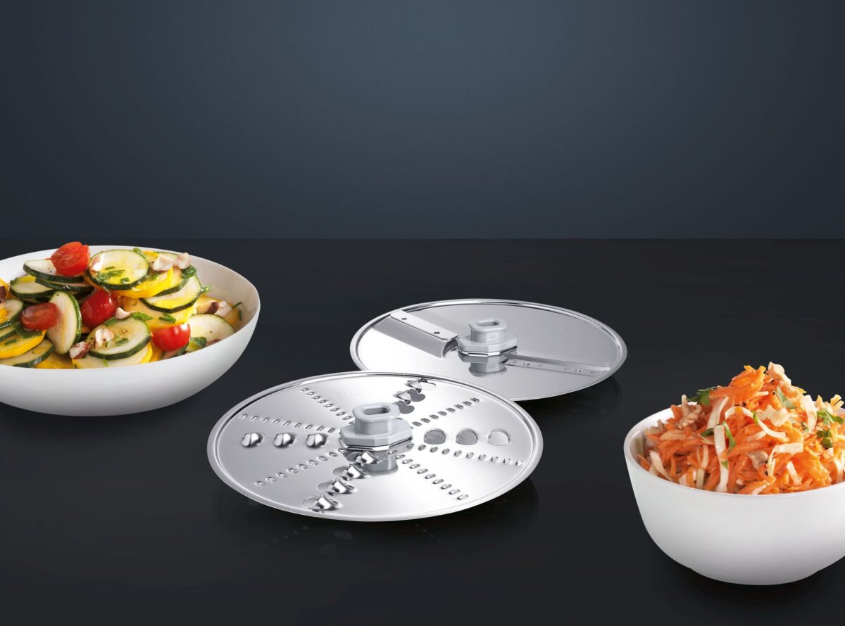 Siemens MK3501M Mutfak Robotu MultiTalent 3 800 W siyah, Brushed stainless steel