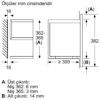 MCZ_00775549_422916_BFL634GS1_tr-TR Siemens BE634LGS1 iQ700 Ankastre Mikrodalga 60 x 38 cm paslanmaz çelik