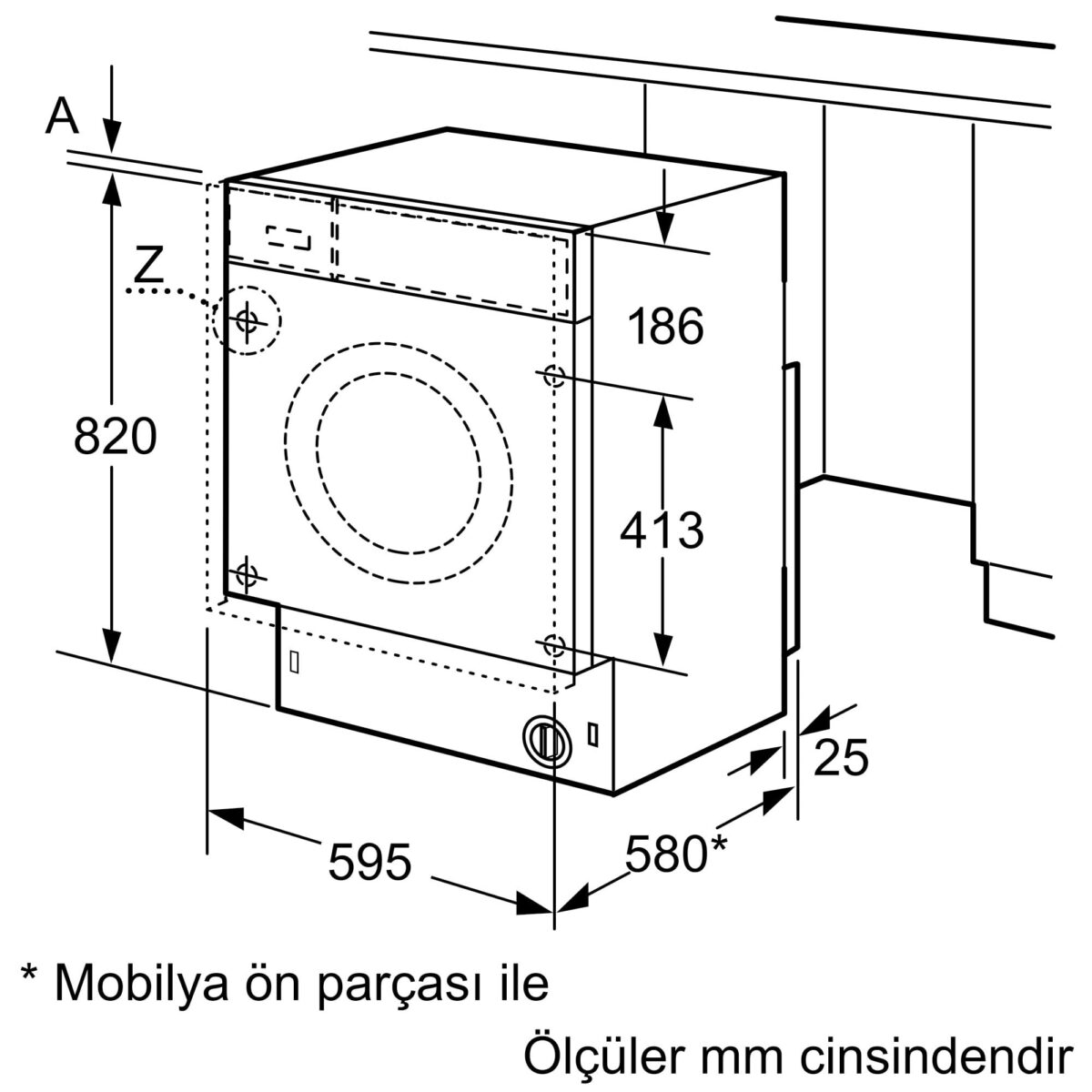 Siemens WD14H420TR iQ500 Kurutmalı Çamaşır Makinası 7/4 kg 1400 dev./dak.