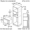 MCZ_03174657_2525867_HMT72G650_tr-TR Siemens HF15M561 iQ100 Ankastre Mikrodalga 60 x 36 cm paslanmaz çelik
