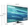 Samsung 55"Q80A QLED 4K Smart TV (2021)