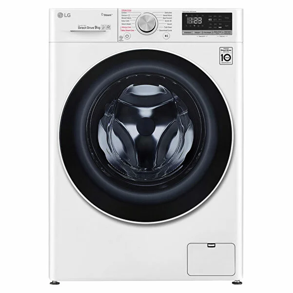 Lg F4r5vyw0w 9 KG 1400 Devir Buharlı Çamaşır Makinesi Beyaz