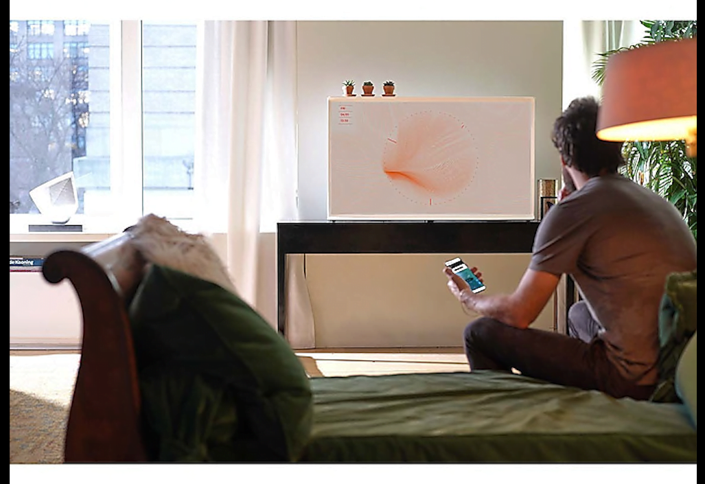 Screen Shot 2021-10-04 at 10.54.46 Samsung The Serif (2020) 55'' 4K QLED TV