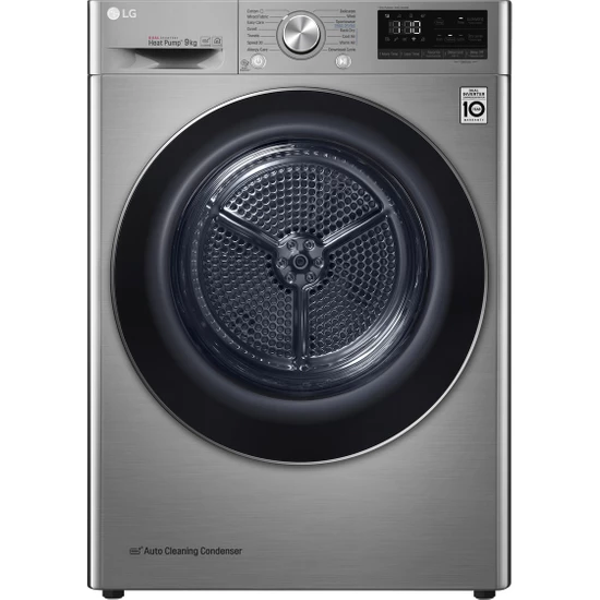 LG RC90V9EV2W 9 kg Çift İnverter Kurutma Makinesi