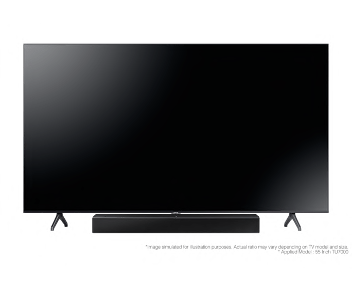 tr-hw-t400-hw-t400-tk-withtvfrontblack-252687242 Samsung HW-T400 40 W 2.0 Kanal Dahili Bas Özelikli Bluetooth Soundbar