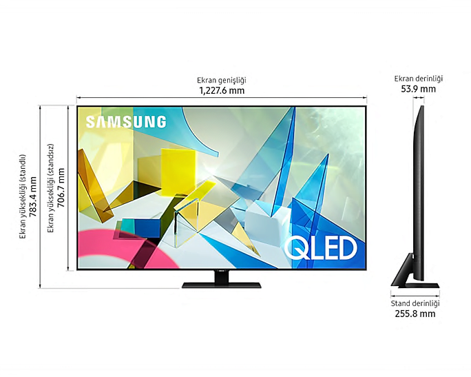 tr-qledtv-q80t-qe55q80tatxtk-254307325 Samsung QE55Q80TCTXTK 55"Q80T QLED Smart 4K TV (2020)