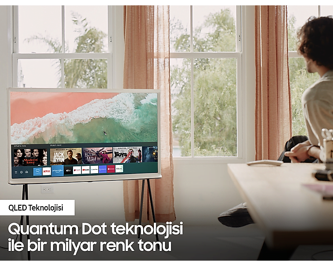 tr-the-serif-ls01t-qe49ls01tauxtk-279327084 Samsung The Serif (2020) 55'' 4K QLED TV