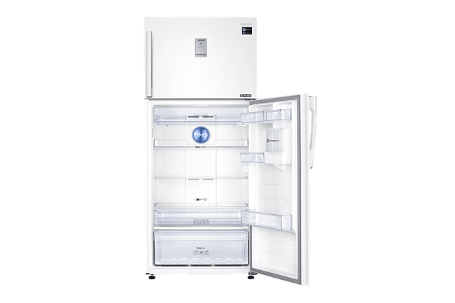 Samsung-79508628-tr-top-mount-freezer-rt53k6360ww-rt53k6360ww-tr-006-front-bottom-open-white-zoom Samsung RT53K6360WW 543 lt No-Frost Buzdolabı