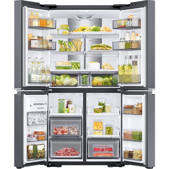 format_webp (3) Samsung RF85R91D1SG Triple Cooling 911 Lt No Frost Buzdolabı