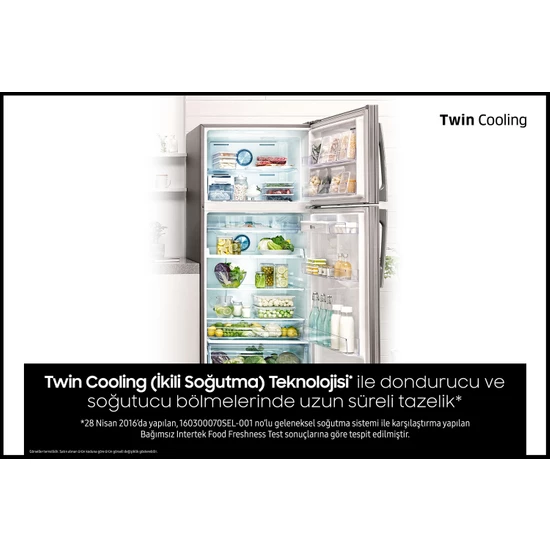 Samsung RB50RS334SA/TR 543 lt No-Frost Buzdolabı