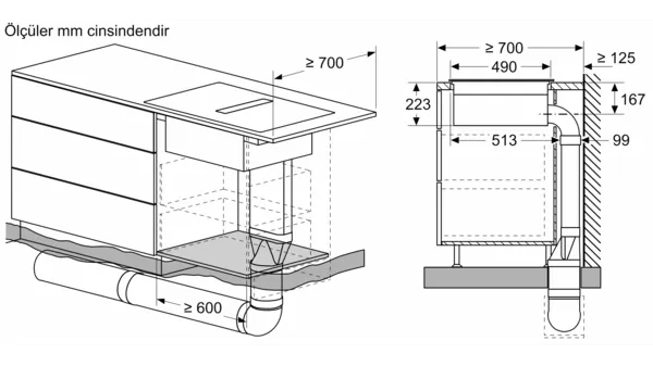 17720340_Exhaust_installation_-_scenario_3_-_top_mounted_tr-TR Siemens EH811BE15E Davlumbaz Entegreli Ankastre İndüksiyonlu Ocak