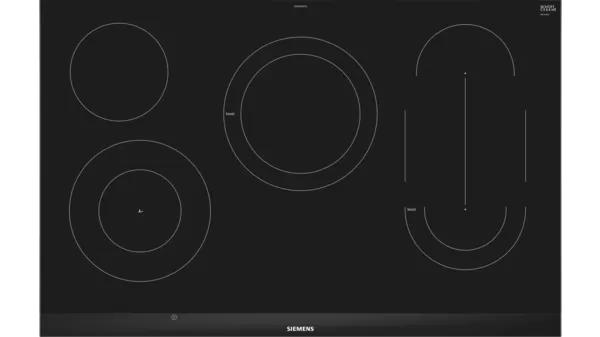 MCSA01735935_ET875LMV1D_unlighted_ElectricHob_Siemens_STP_def Siemens ET875LMV1D Siyah Seramik Elektrikli Ankastre Ocak