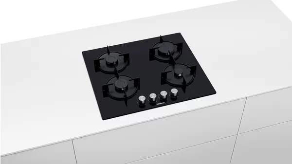 MCSA03052365_EN6B6PO10O_GasHob_build-in_Siemens_PGA5_def Siemens EN6B6PO10O Doğalgazlı Siyah Ankastre Ocak