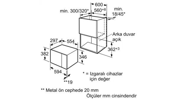 MCZ_00750335_398554_HMT75M624_tr-TR Siemens iQ500 Ankastre Mikrodalga HF15G564 paslanmaz çelik