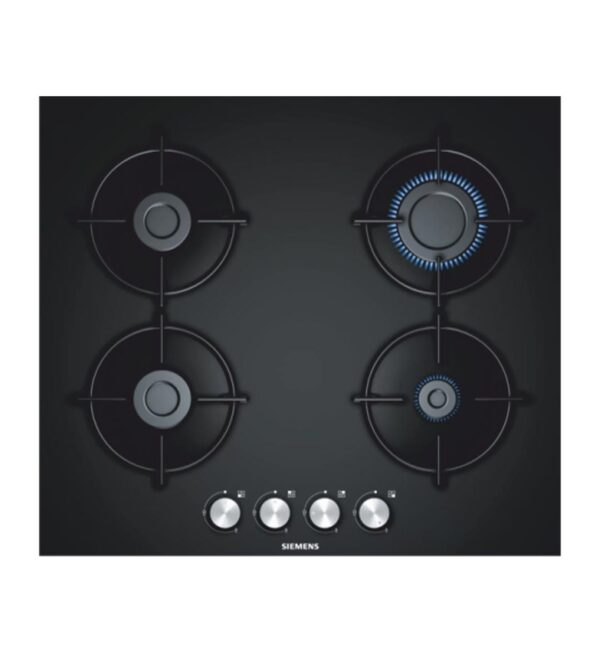 iQ300-Gazlı-Ocak-EN6B6PO10O-60-cm-Sert-cam,-Siyah Siemens EN6B6PO10O Doğalgazlı Siyah Ankastre Ocak