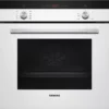 9140163_HB214FBW0T_BuiltInOven_Siemens_STP__EVO_def Siemens HB214FBW0T iQ300 Ankastre Fırın 60 x 60 cm Beyaz