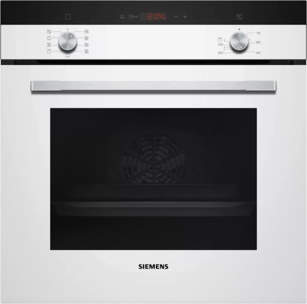 9140163_HB214FBW0T_BuiltInOven_Siemens_STP__EVO_def Siemens HB214FBW0T iQ300 Ankastre Fırın 60 x 60 cm Beyaz