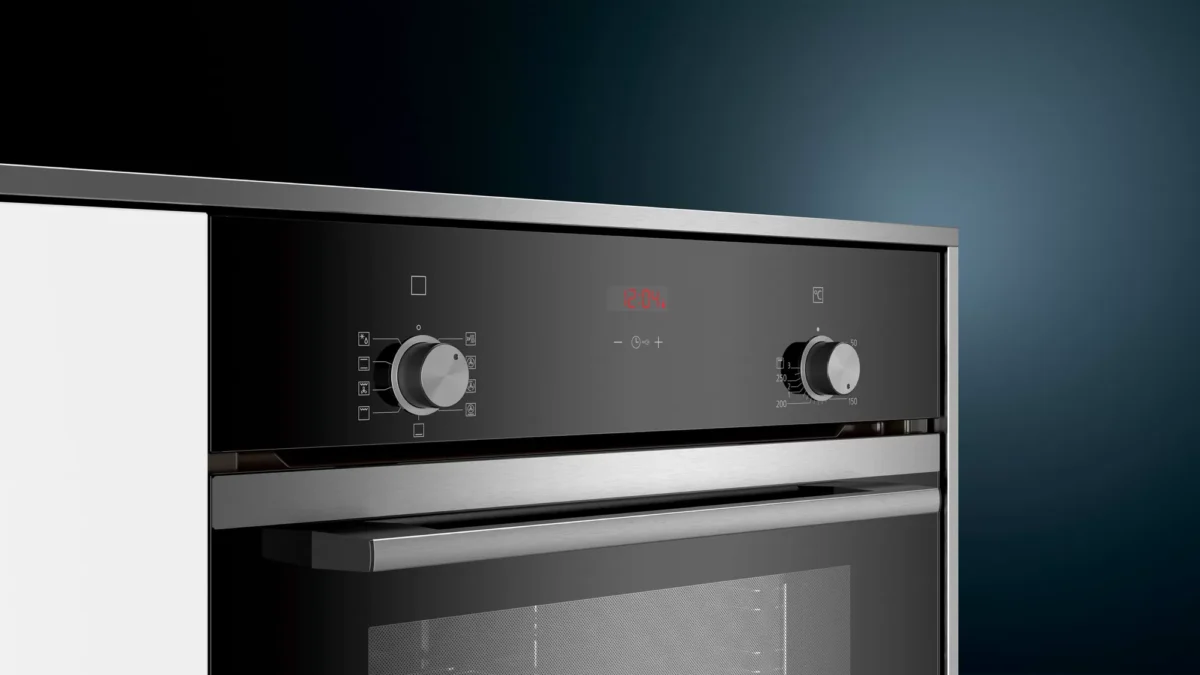 Siemens HB214FBS0T iQ300 Ankastre Fırın 60 x 60 cm Siyah