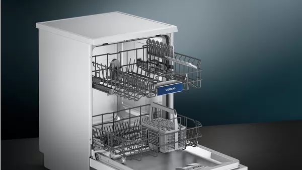 Siemens SE23EW60KT iQ300 Solo Bulaşık Makinesi 60 cm Beyaz