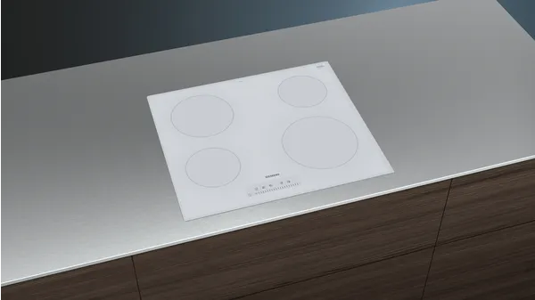 18063013_ET612FEA1E_PGA3_def Siemens ET612FEA1E iQ100 Elektrikli Ocak 60 cm Beyaz, Çerçevesiz Yüzey