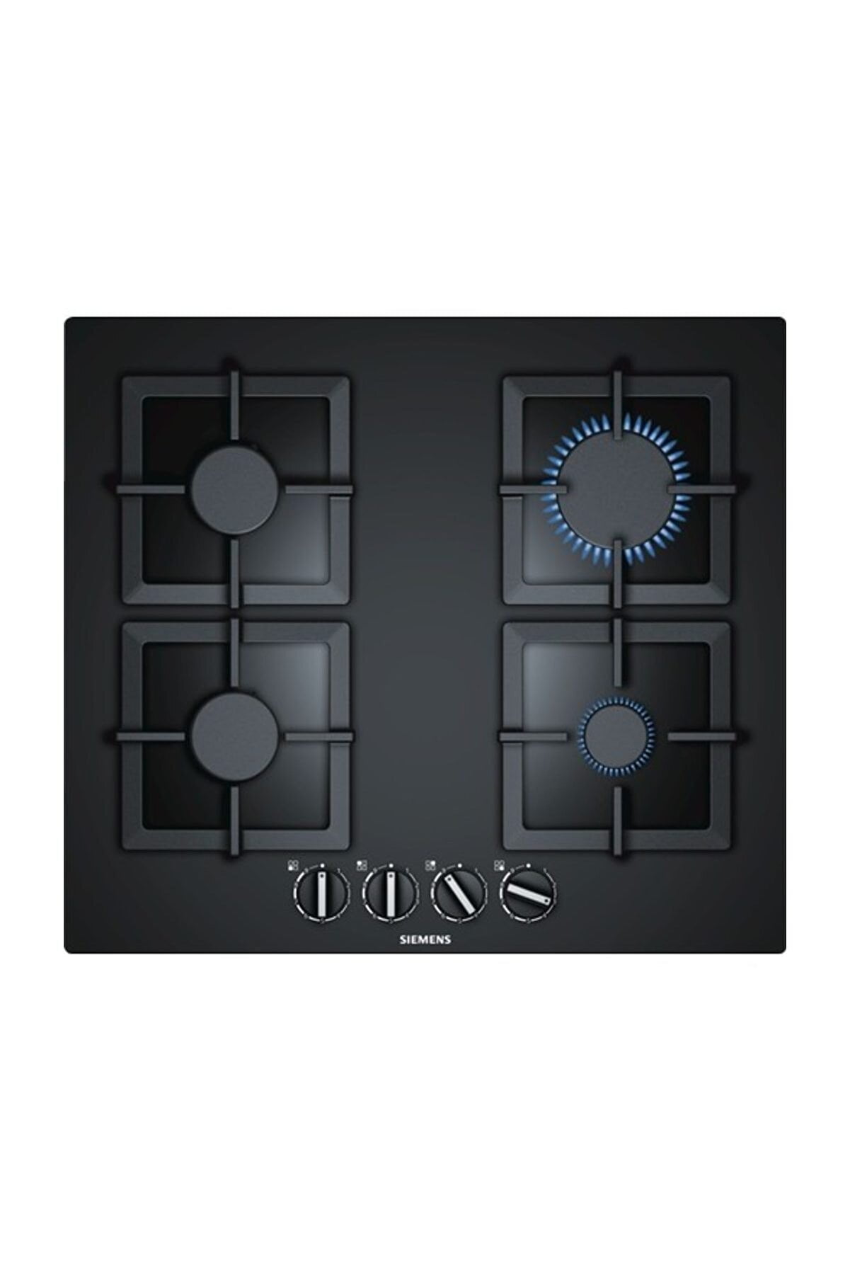 1_org_zoom Siemens EP6A6PB20 60 cm Kumandalı Sert Cam Gazlı Ocak Siyah