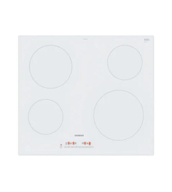 Başlıksız-6 Siemens ET612FEA1E iQ100 Elektrikli Ocak 60 cm Beyaz, Çerçevesiz Yüzey