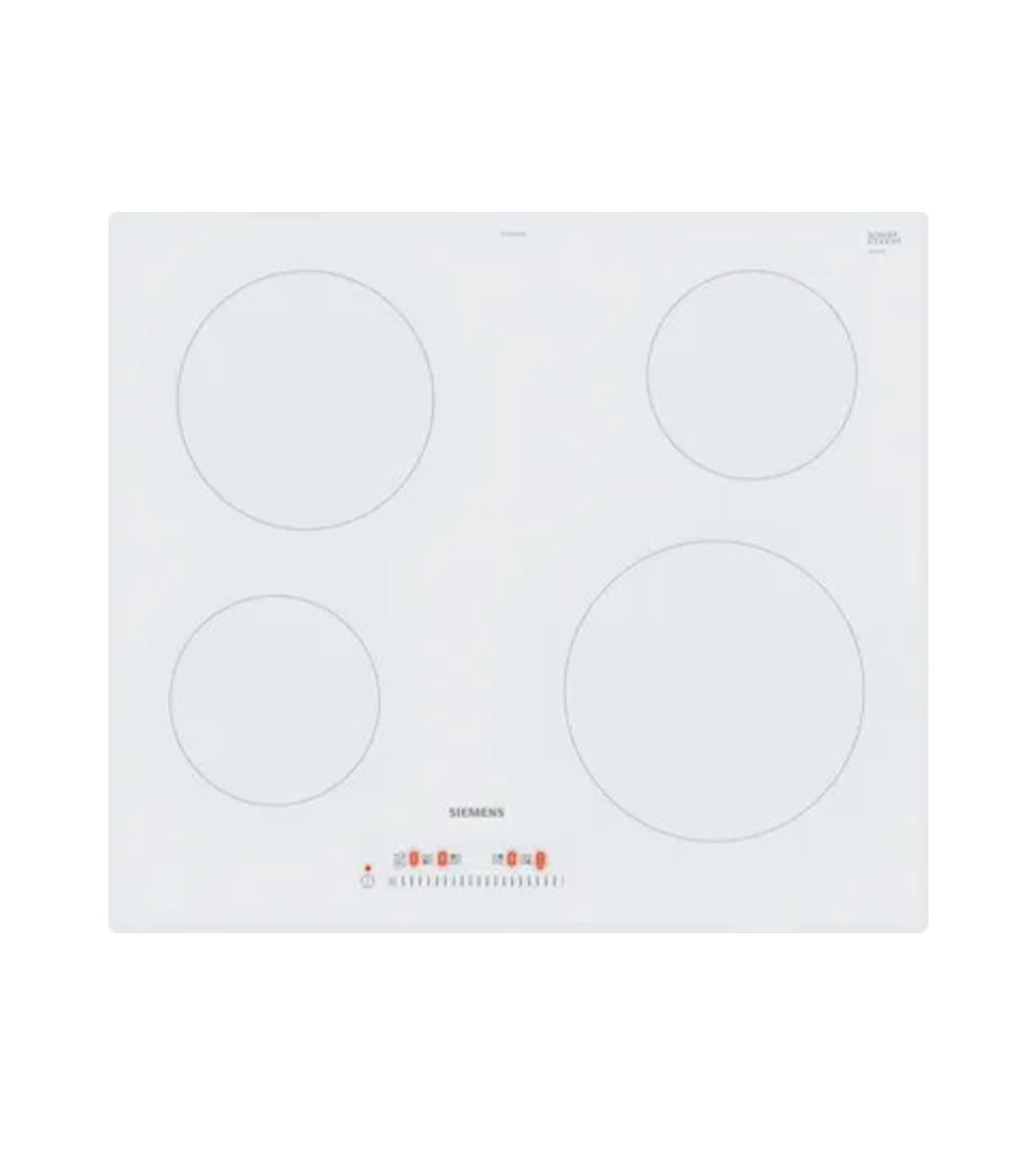 Başlıksız-6 Siemens ET612FEA1E iQ100 Elektrikli Ocak 60 cm Beyaz, Çerçevesiz Yüzey