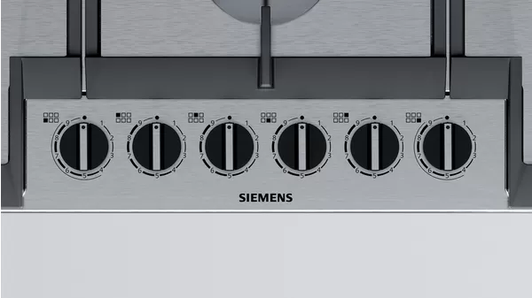 MCSA01837530_EC9A5TB90_GasHob_build-in_Siemens_PGA1_def Siemens EC9A5TB90 iQ500 Gazlı Ocak 90 cm Paslanmaz çelik (TSHR)