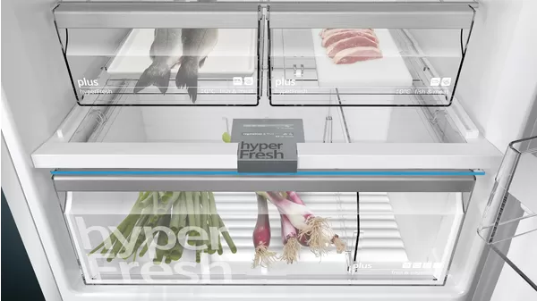 MCSA03330637_KD56NAI34N_PGA5_def Siemens KD56NAIF0N iQ500 Üstten Donduruculu Buzdolabı 193 x 70 cm Kolay temizlenebilir Inox