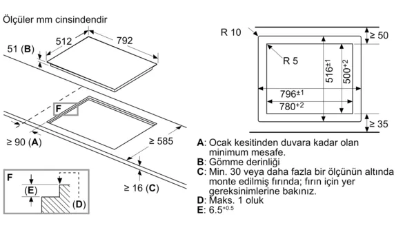 MCZ_00756259_400909_ET671LNB1E_tr-TR Siemens ET801FCP1D iQ300 Elektrikli Ocak 80 cm Siyah, flush mount