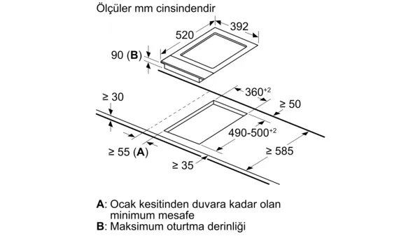 MCZ_00765524_410152_ET671LNB1E_tr-TR Siemens ET475FYB1E iQ500 Moduler Teppan yaki 40 cm (TSHR)