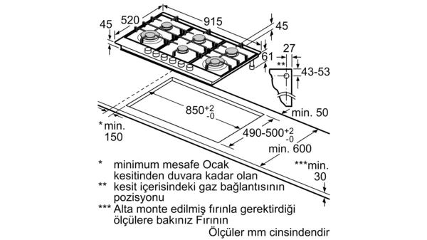 MCZ_01684480_1132163_PRP6A6D70_tr-TR Siemens EC9A5TB90 iQ500 Gazlı Ocak 90 cm Paslanmaz çelik (TSHR)