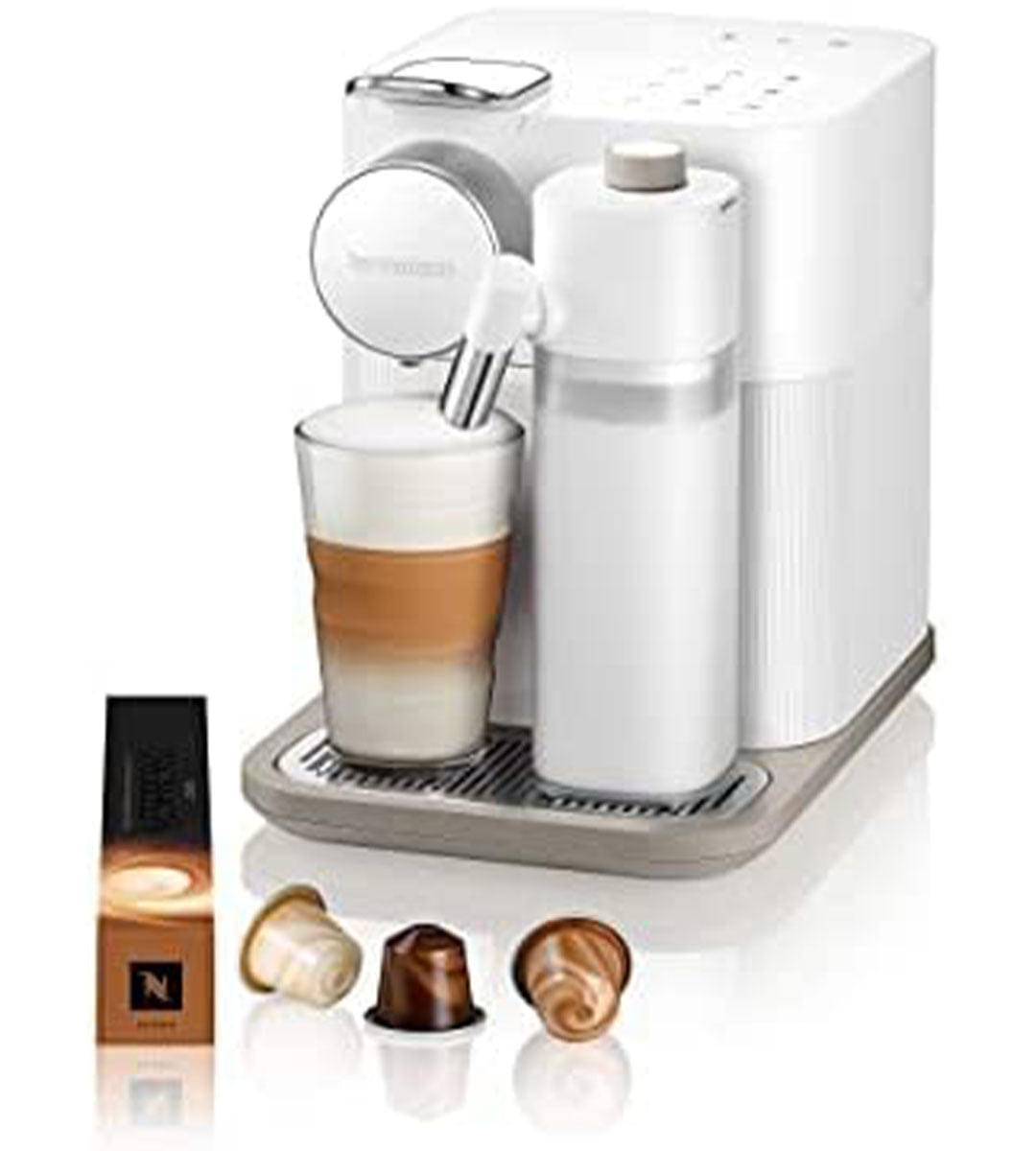 Nespresso F531 Gran Lattissima Beyaz Kapsül Kahve Makinesi