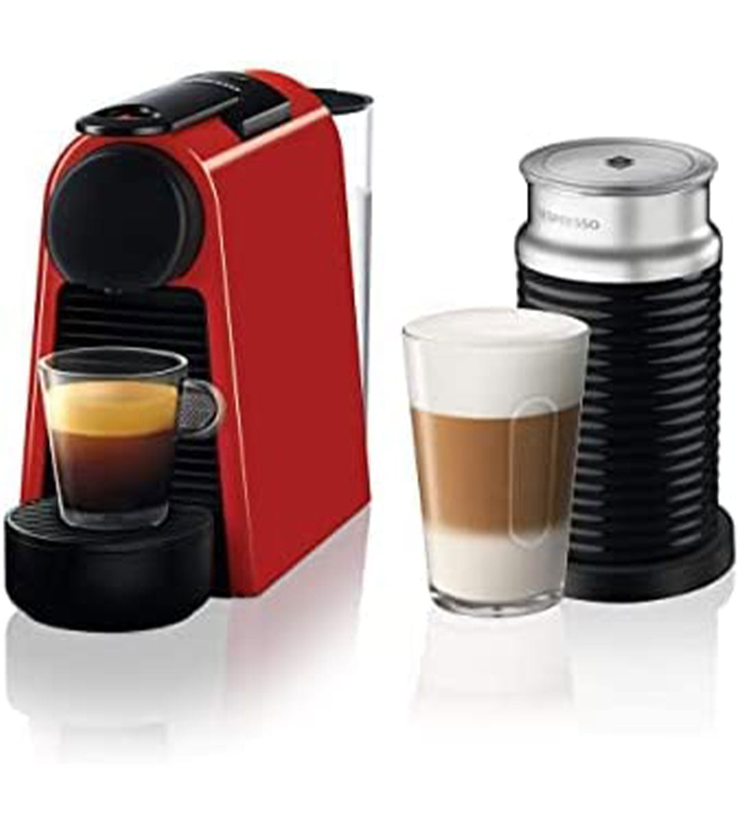 Nespresso Essenza Mini D 35 Red Bundle Kahve Makinesi