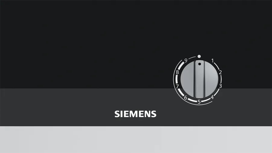 Siemens ER3A6AB70 iQ700 Gazlı Domino Ocak 30 cm Seramik, Siyah