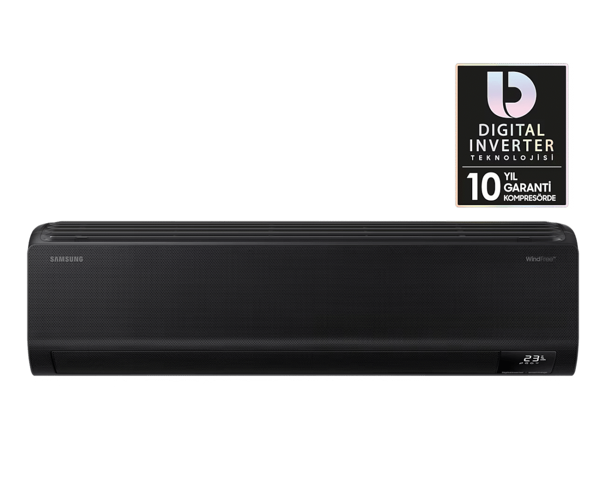tr-wind-free-ar9500t-ar24cxfcabt-sk-535131049 Samsung AR24CXFCABT/SK WindFree™ Premium Black Duvar Tipi Split Klima
