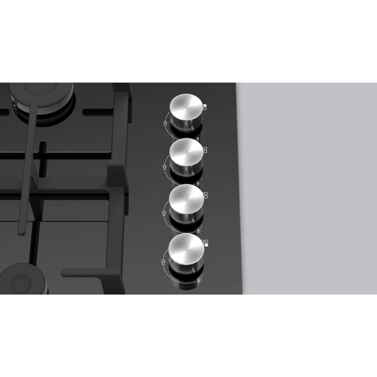 EO6C6PO92O-4 Siemens EO6C6PO92O iQ100 Gazlı Ocak 60 cm Sert cam, Siyah(TSHR)